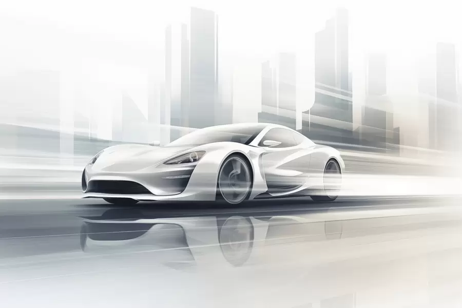 Fotobehang Auto w05206