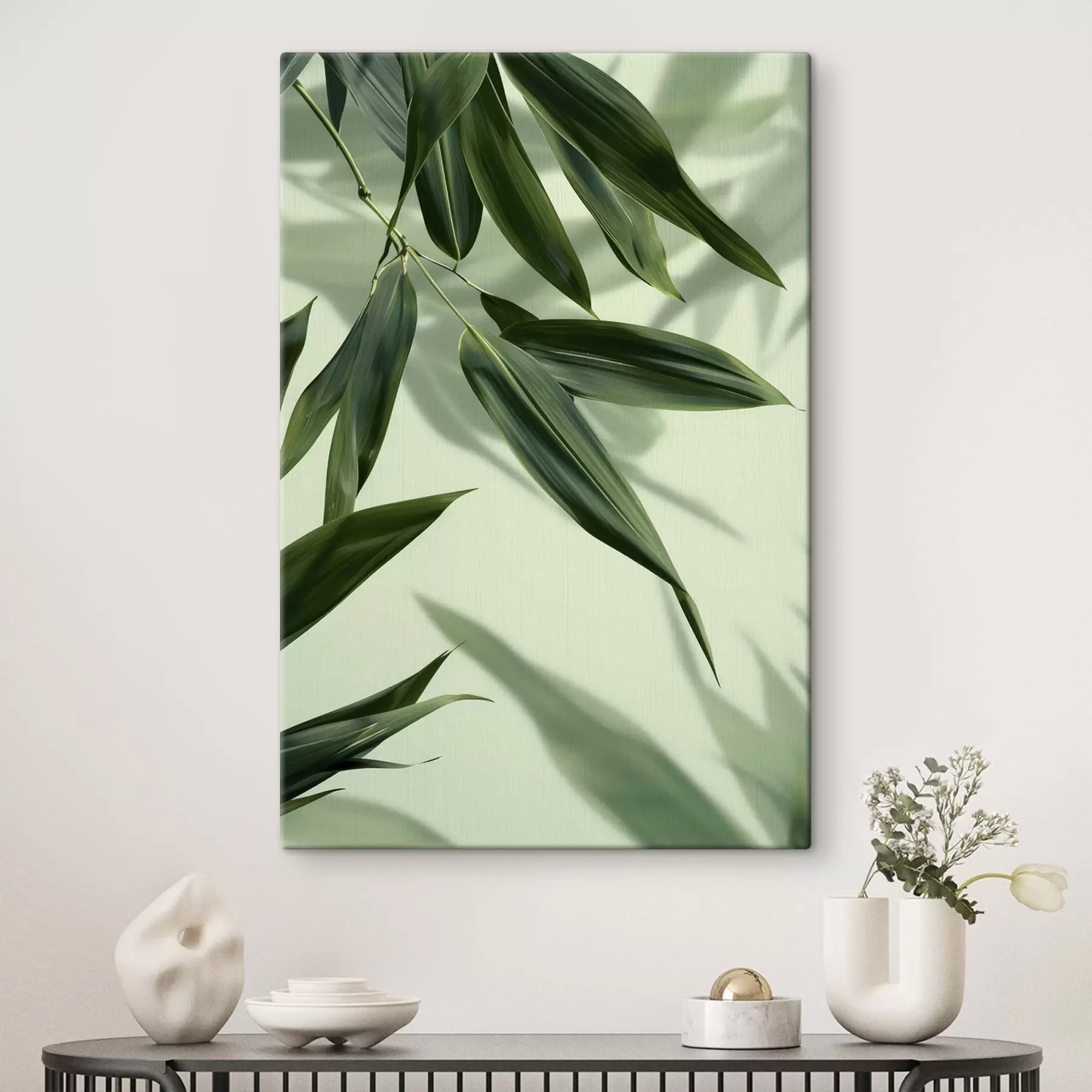  Peintures Feuilles de bambou s47814