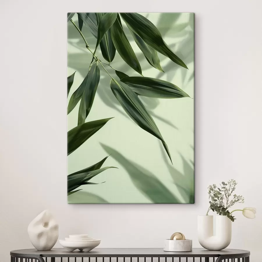  Peintures Feuilles de bambou s47814