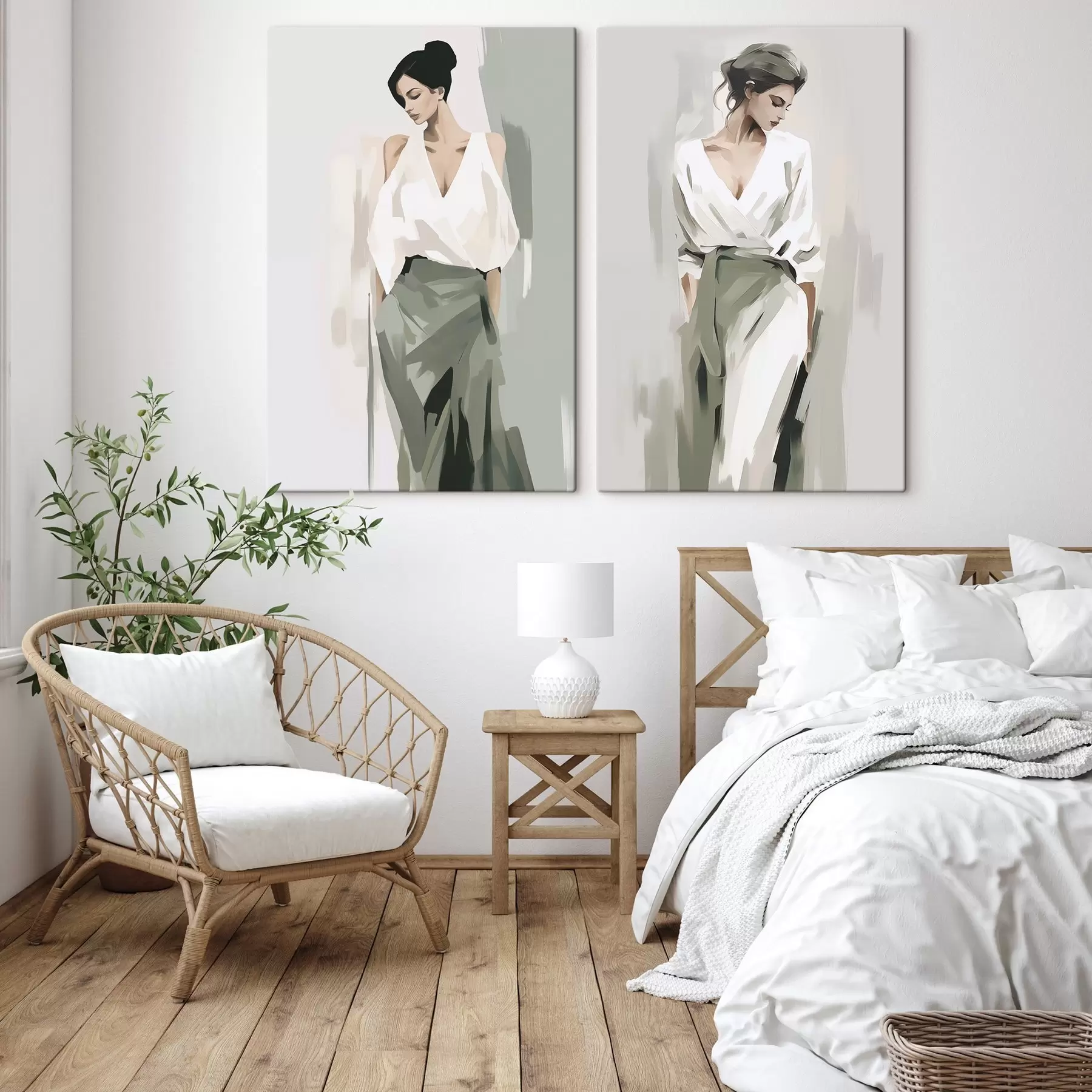  Schilderijen Vrouw m30003