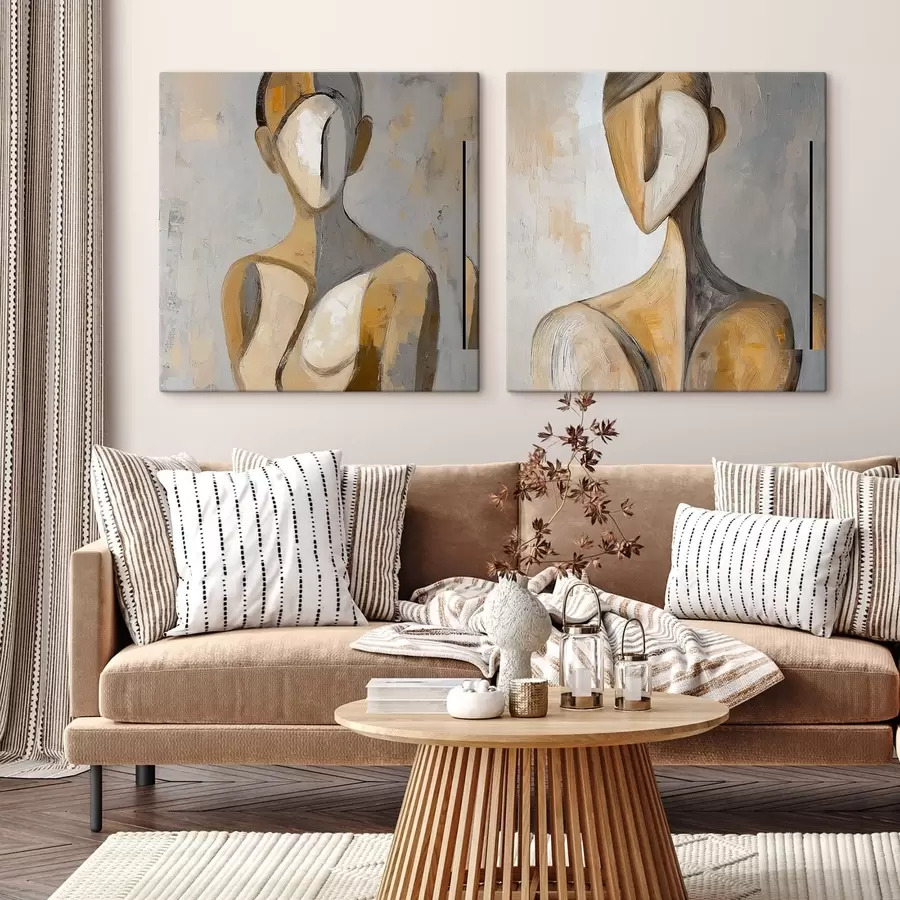  Peintures Figure féminine abstraite m30017