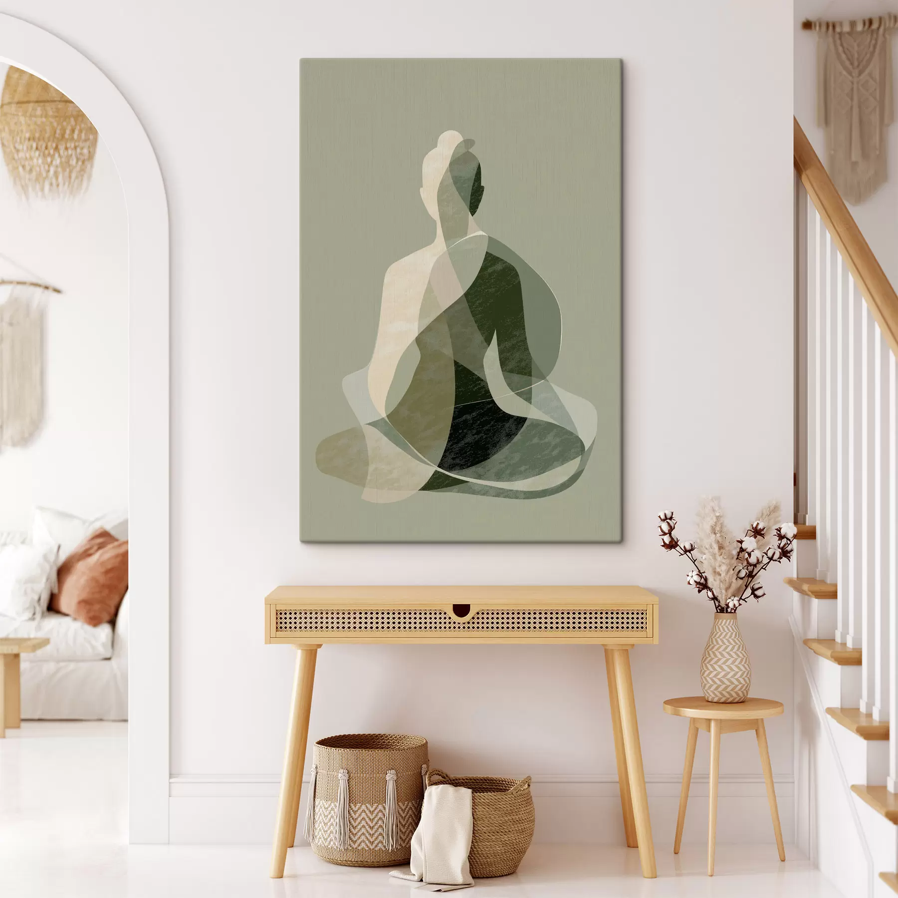  Schilderijen Yoga-figuur s47836