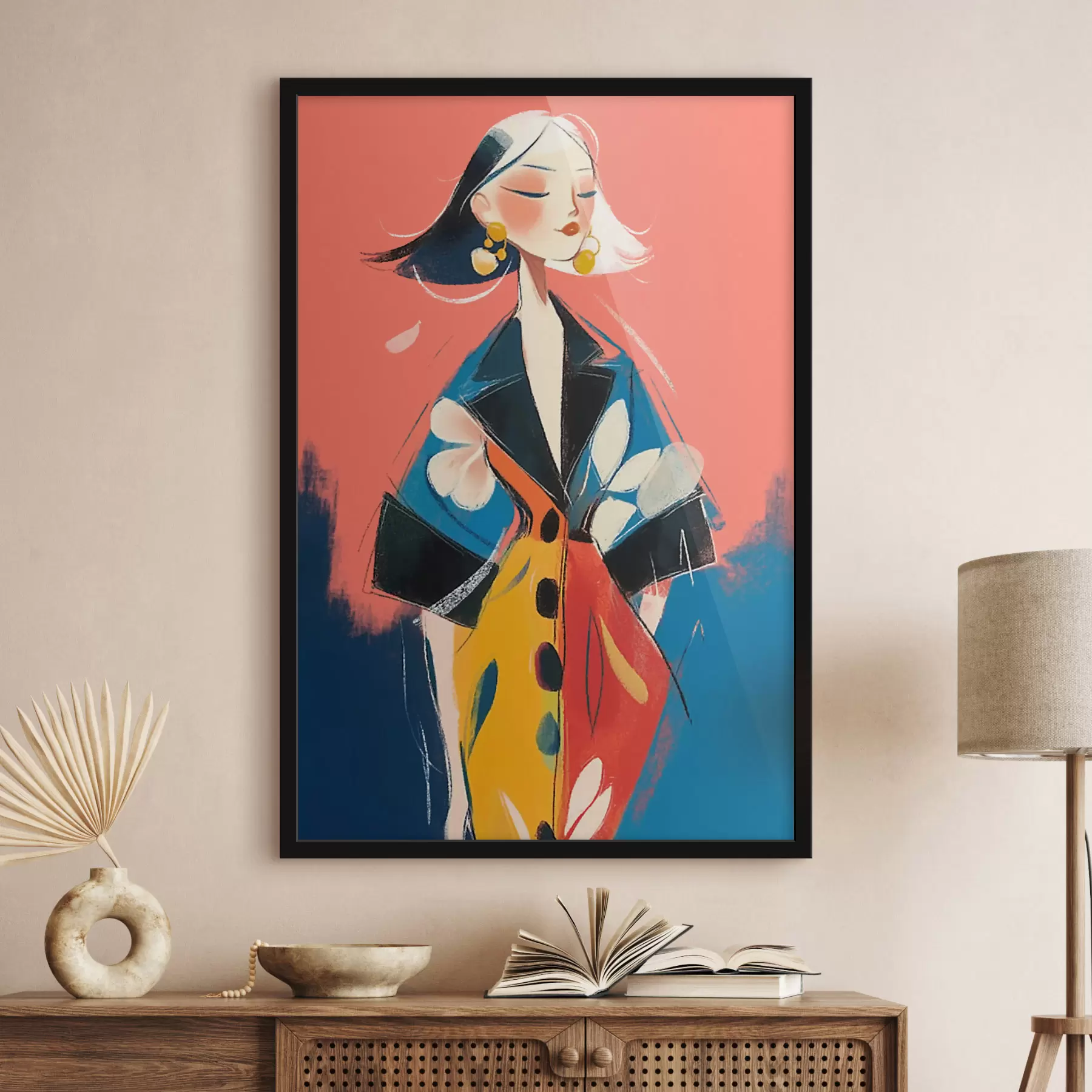 Fotobehang Meisjesportret f47830