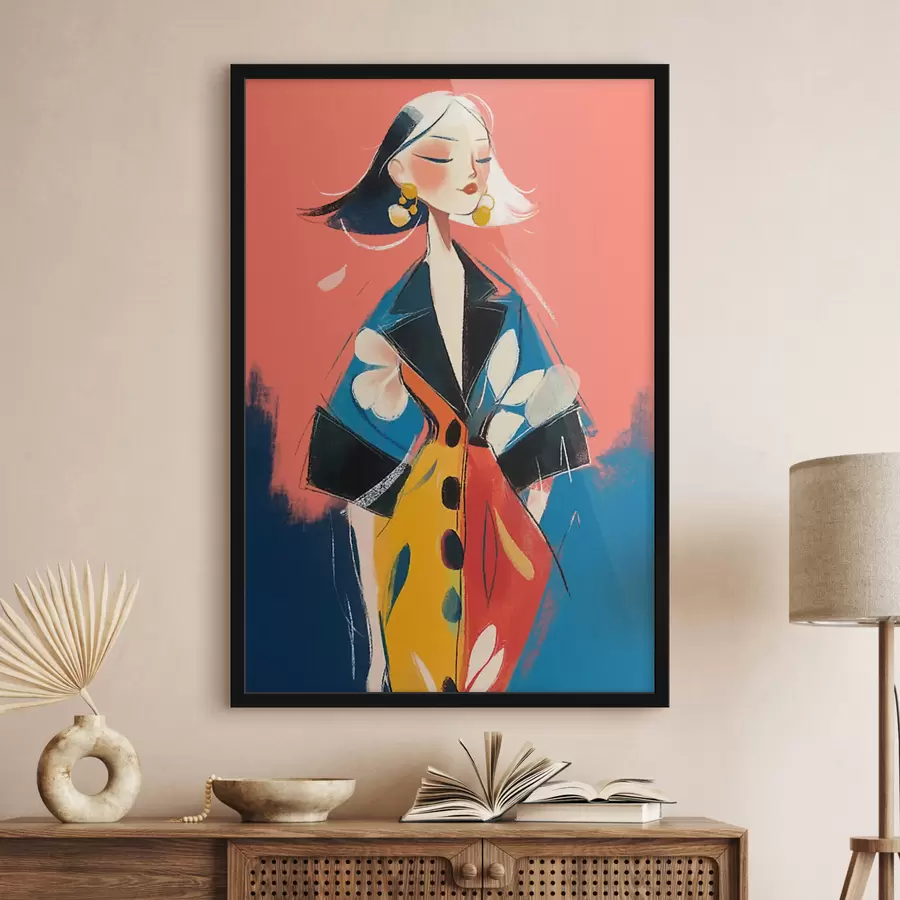 Fotobehang Meisjesportret f47830