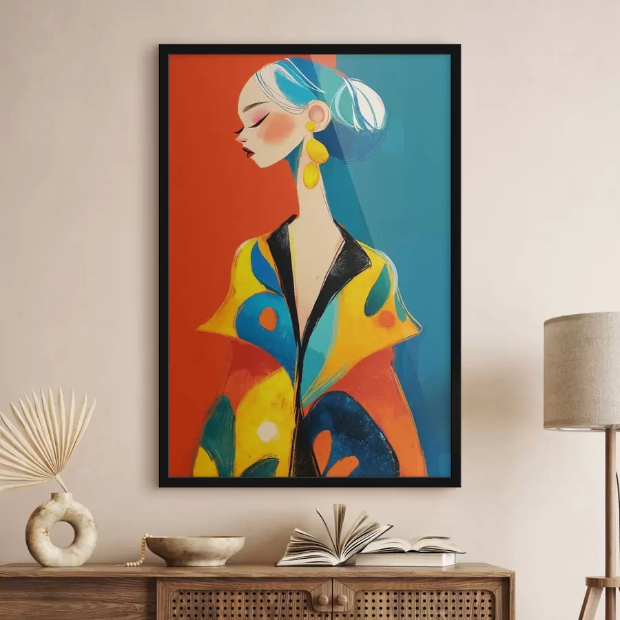 Fotobehang Vrouwelijk portret f47831