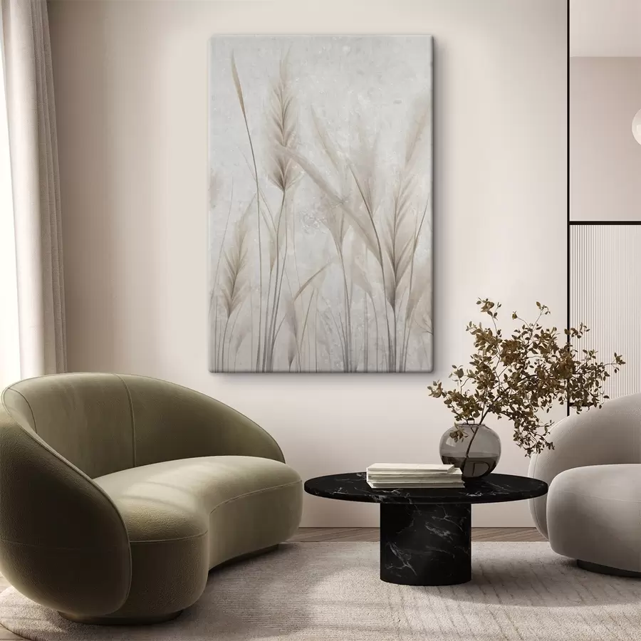  Peintures Fleurs sauvages sur fond vieilli s47854