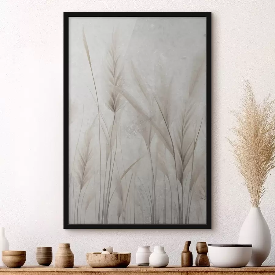 Fotobehang Wilde bloemen op een verouderde achtergrond f47854