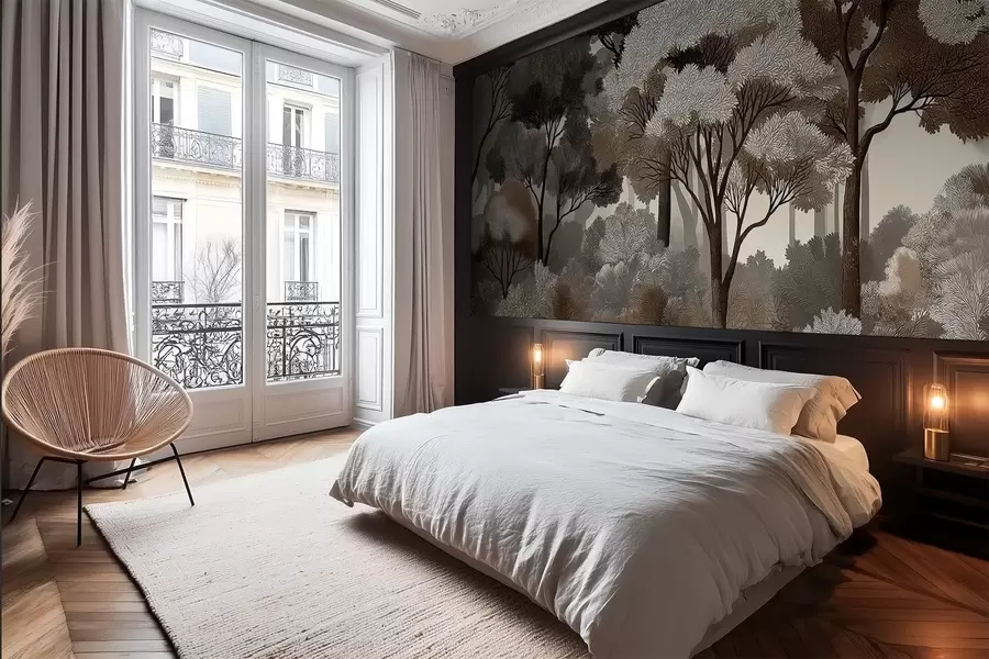 Fotobehang Loofbos w05198