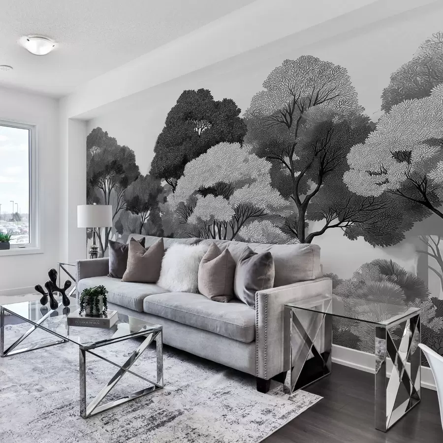 Fotobehang Loofbos w05198v2