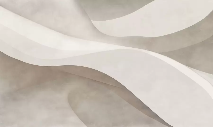 Fotobehang Abstracte muur, golven w09694