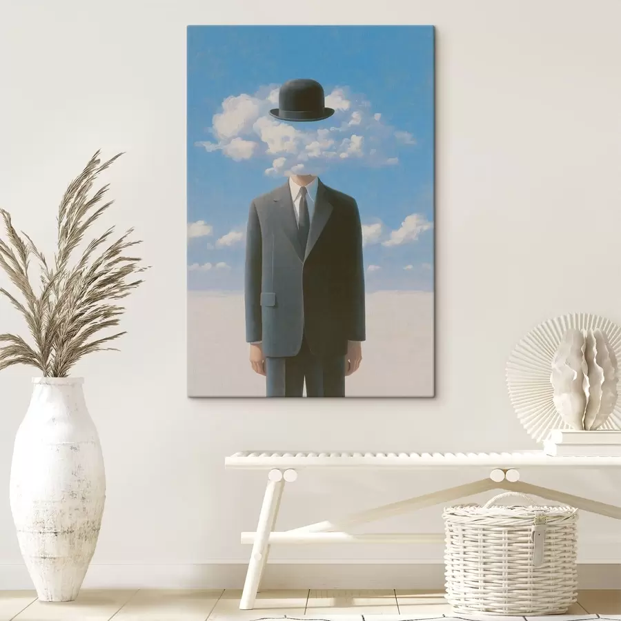  Peintures Homme avec des nuages s47906
