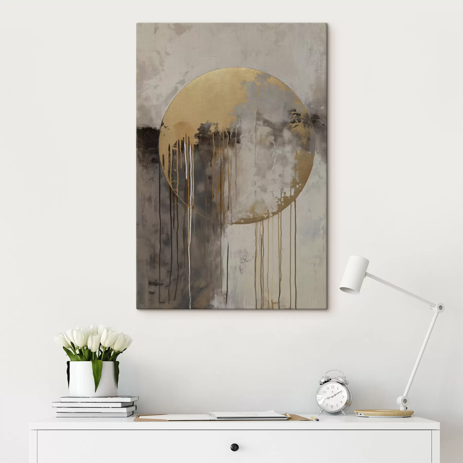  Schilderijen Abstracte cirkel s47930