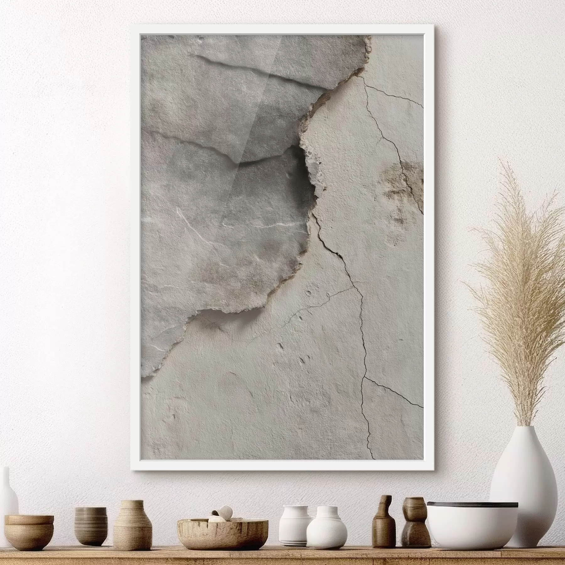 Fotobehang Scheuren in de muur f47916