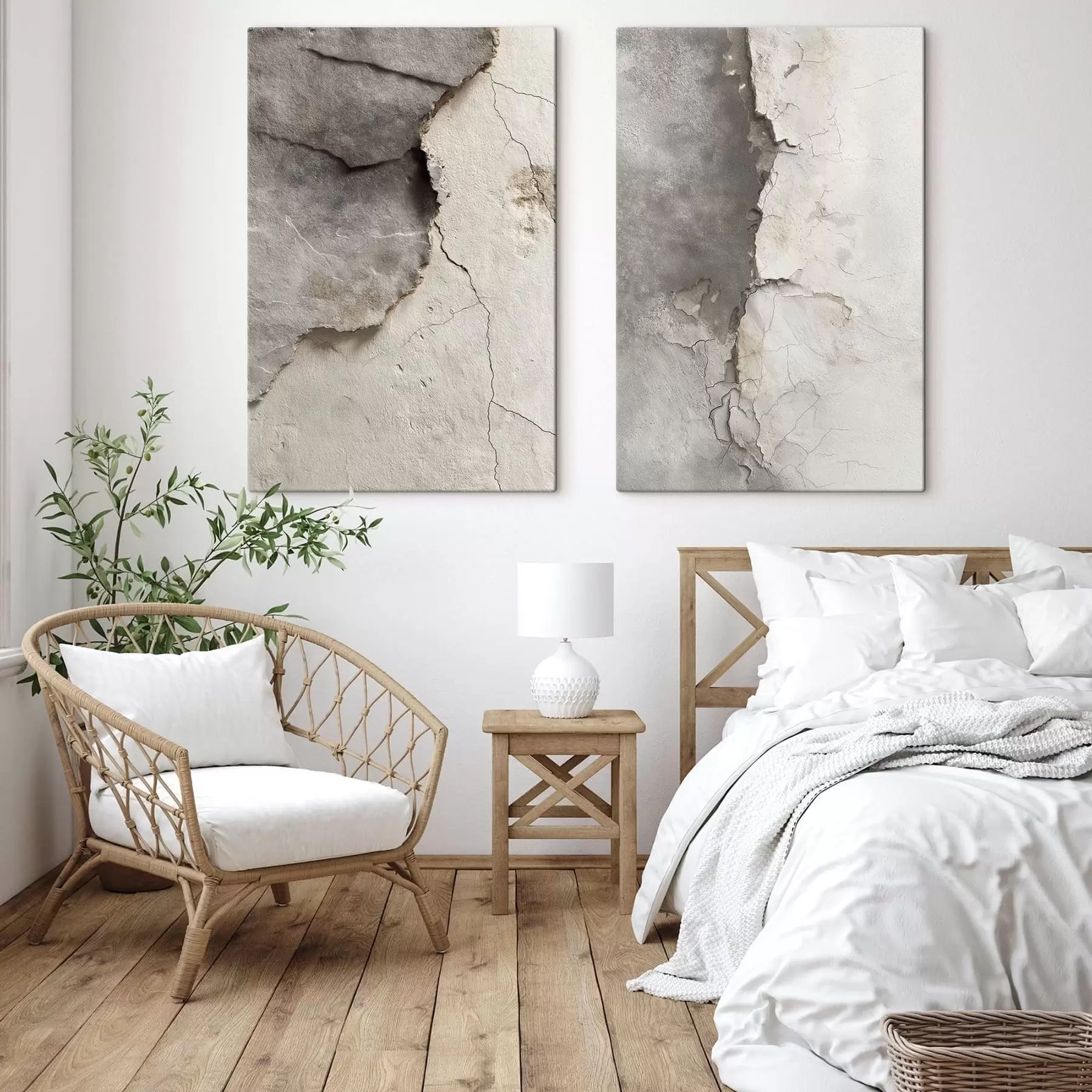  Schilderijen Scheuren in de muur m30026