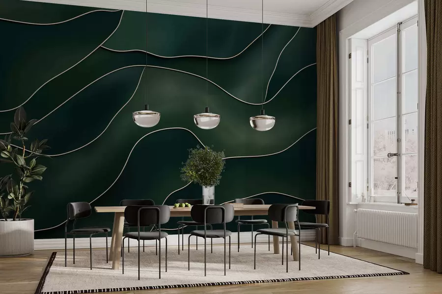 Fotobehang Abstracte lijnen w05218