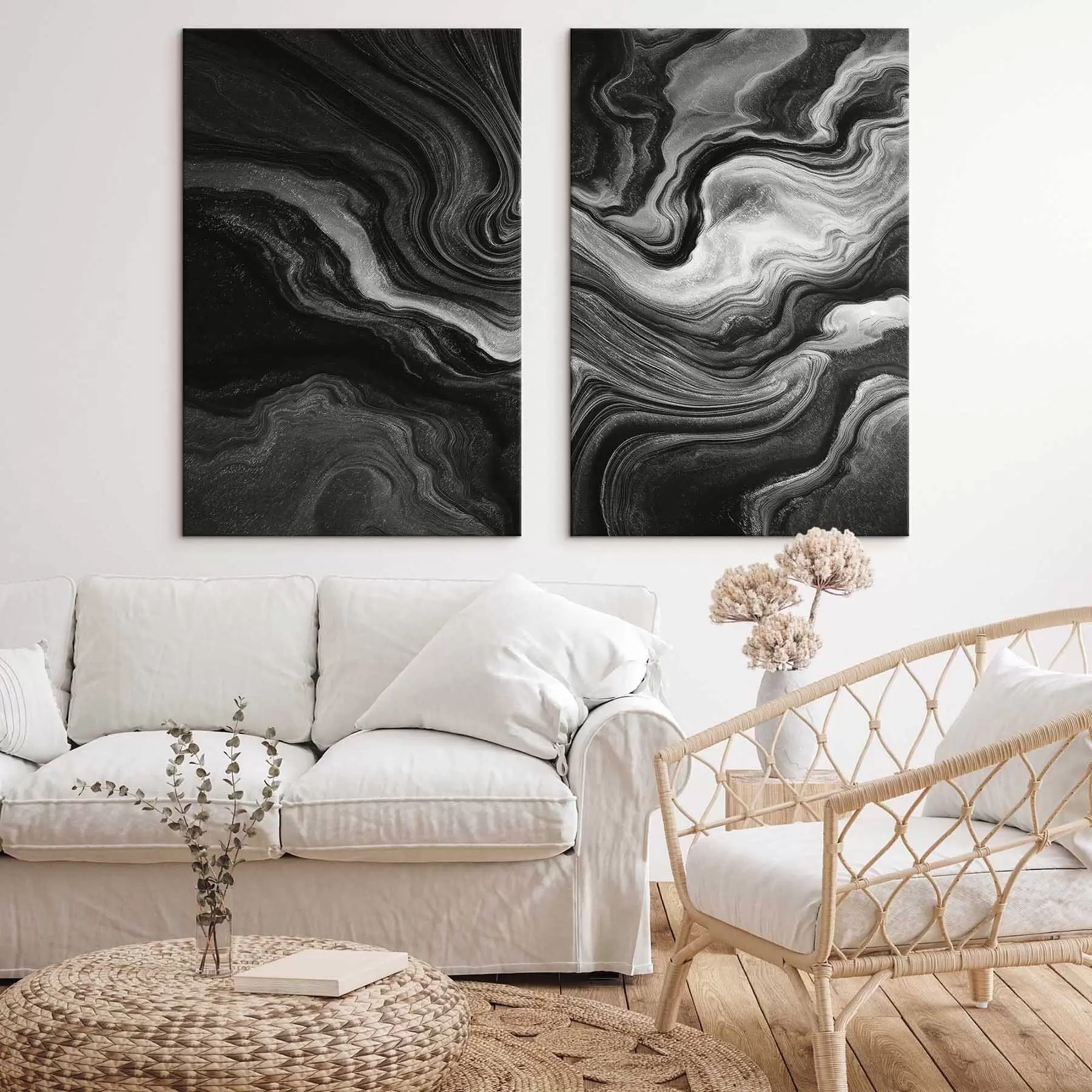  Peintures Taches abstraites, fluides m30045