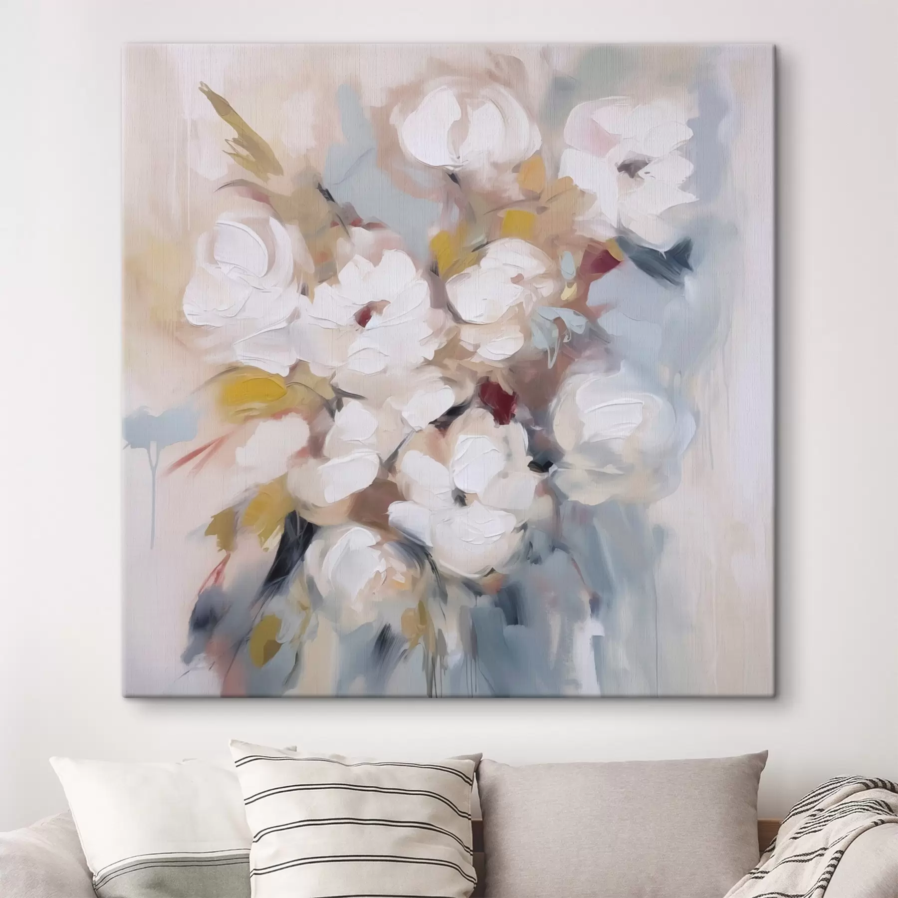  Peintures Fleurs abstraites s48046