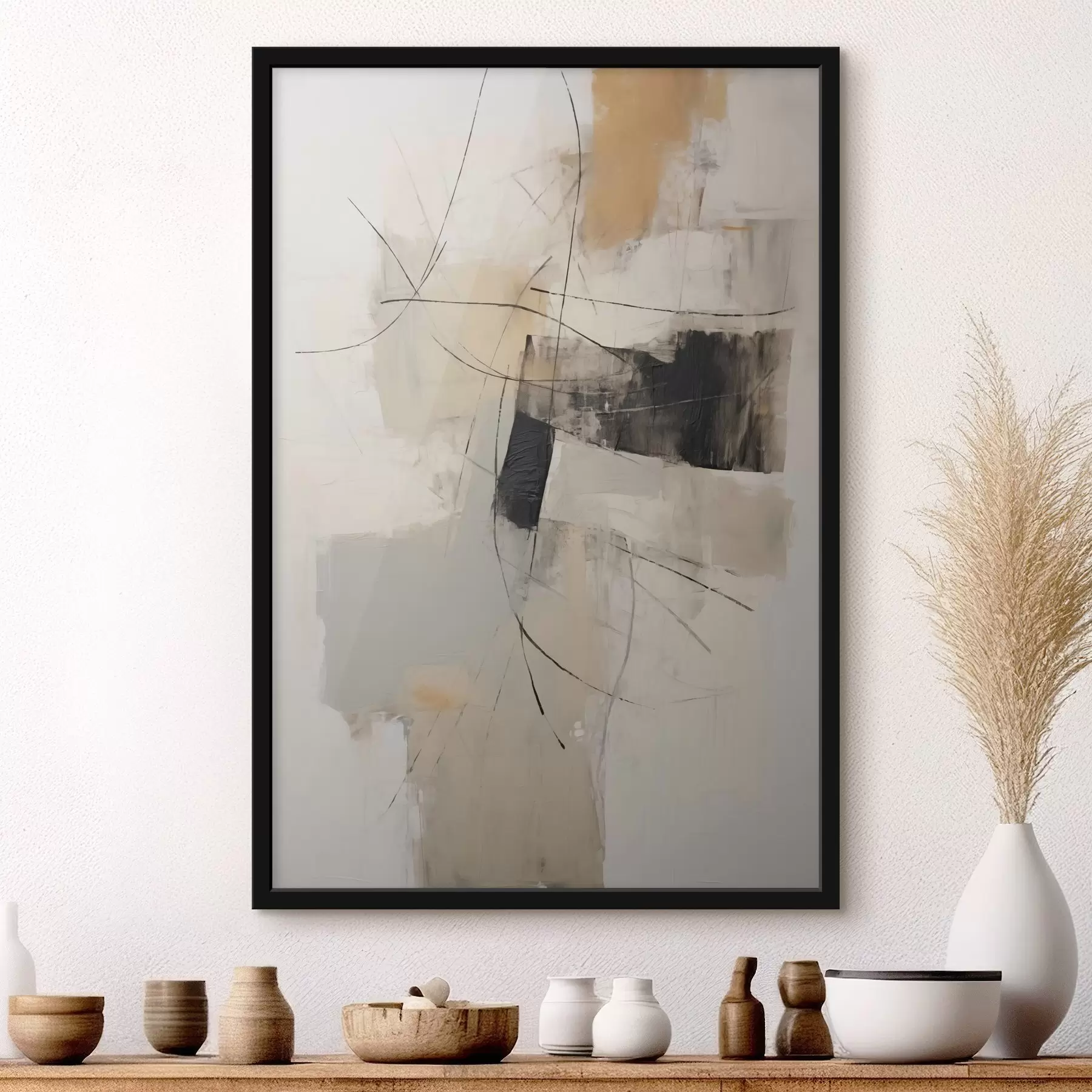 Papier peint photo Abstraction chaotique f48054