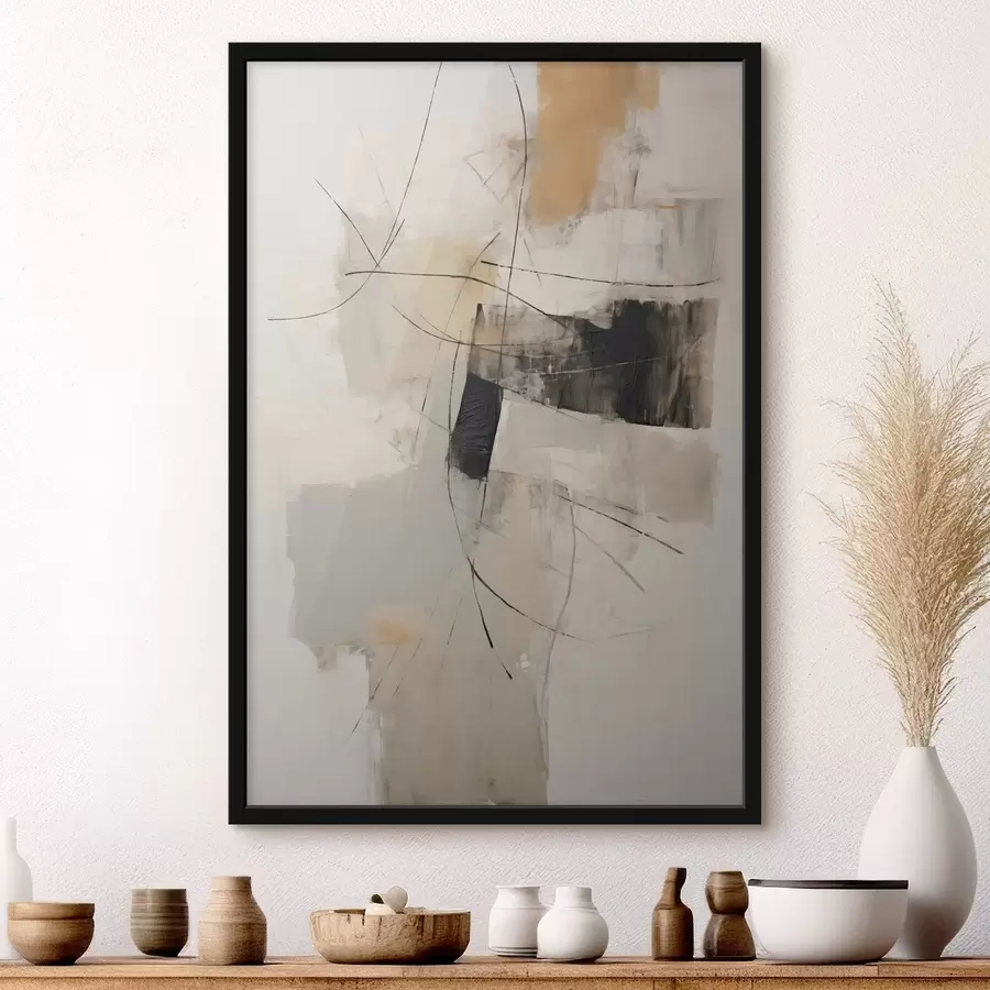 Papier peint photo Abstraction chaotique f48054