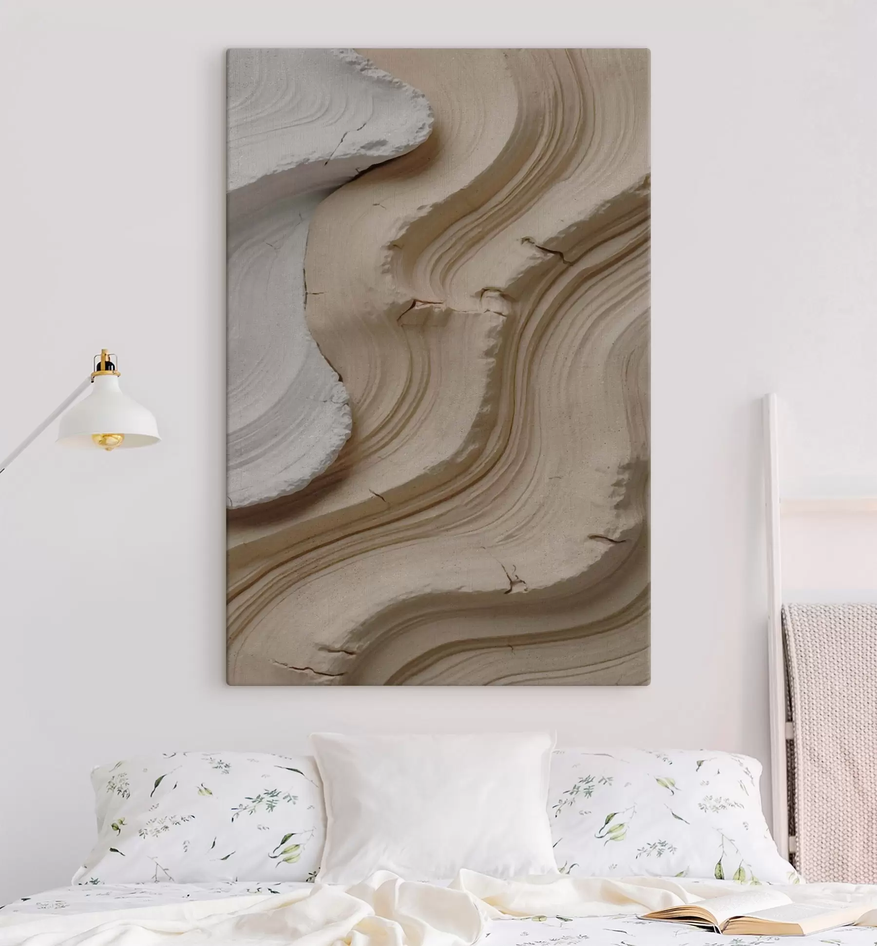  Peintures Imitation de moulures claires et beiges s48108