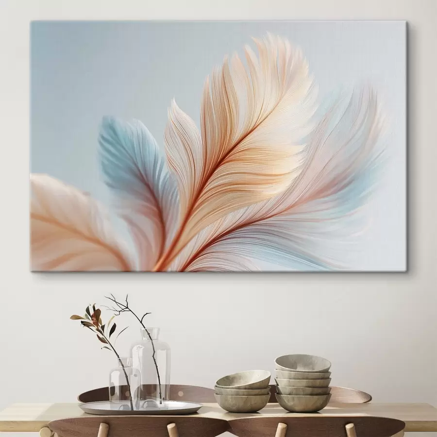  Peintures Plumes multicolores s48110