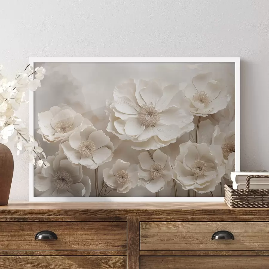 Papier peint photo Grandes fleurs f48111