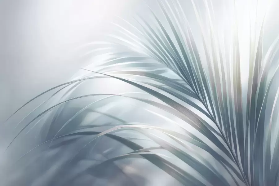 Fotobehang Grote bladeren w05253