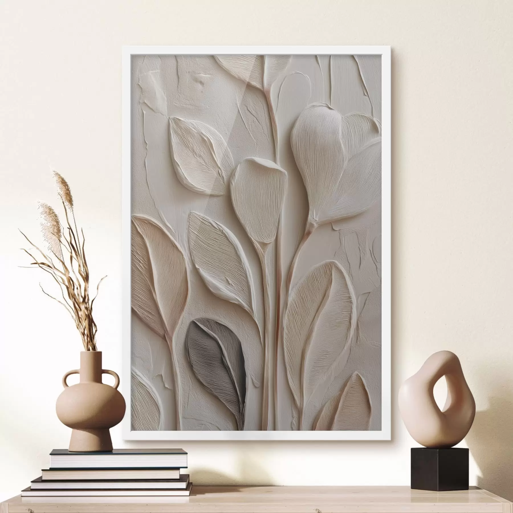 Fotobehang Abstracte bladeren f48124