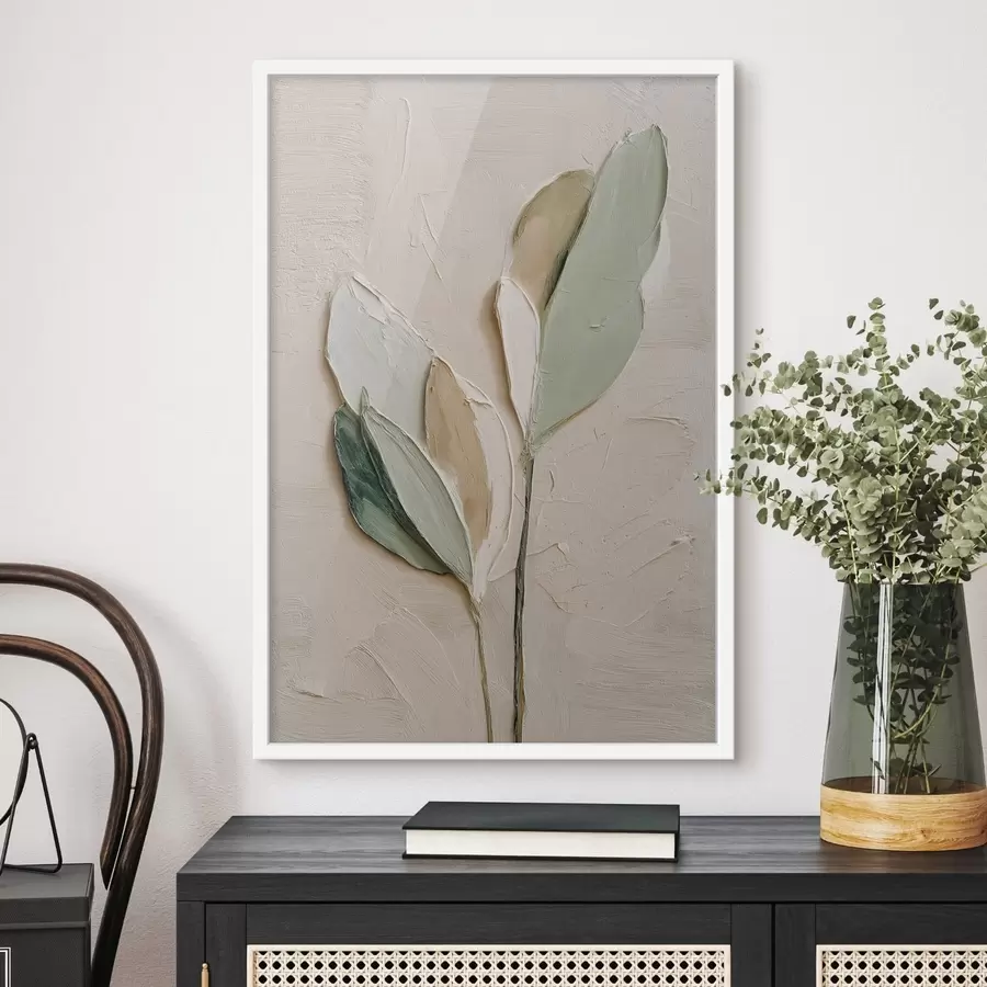 Papier peint photo Feuilles abstraites f48129