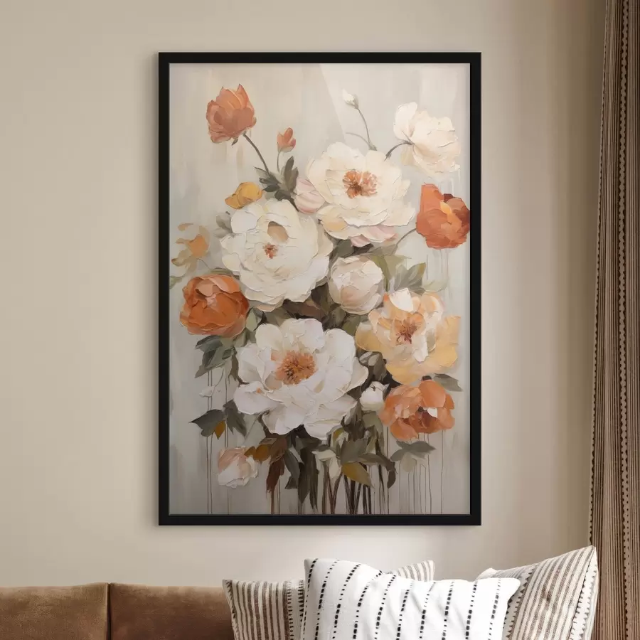 Fotobehang Boeket bloemen f48135