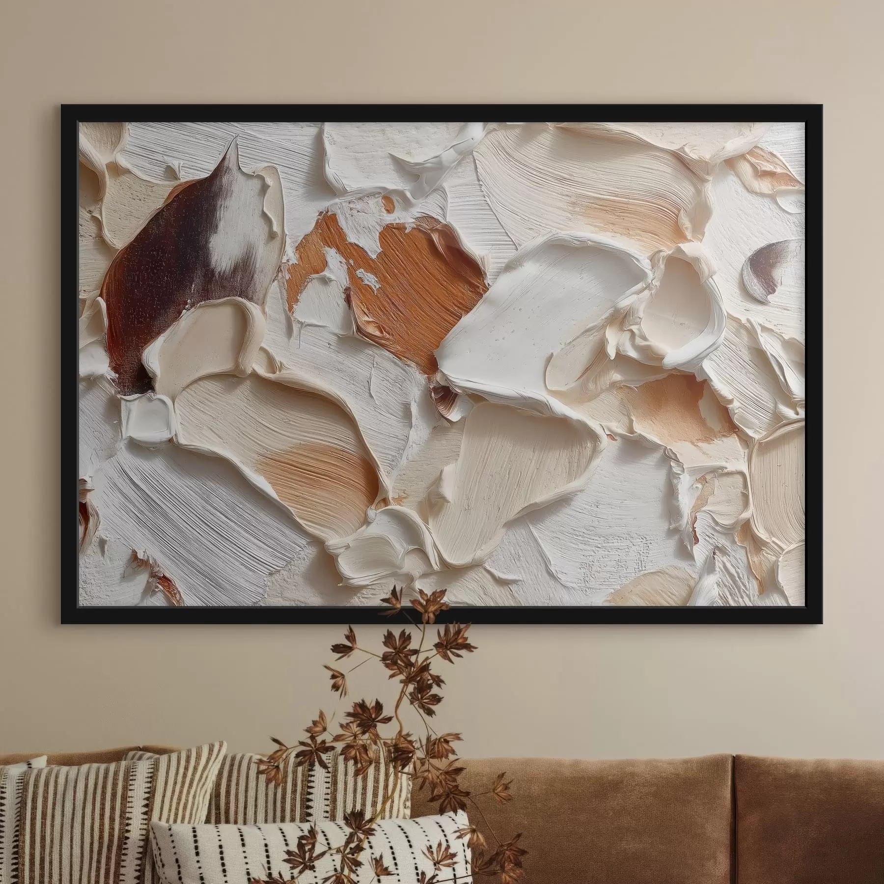 Papier peint photo Coups de pinceau f48141