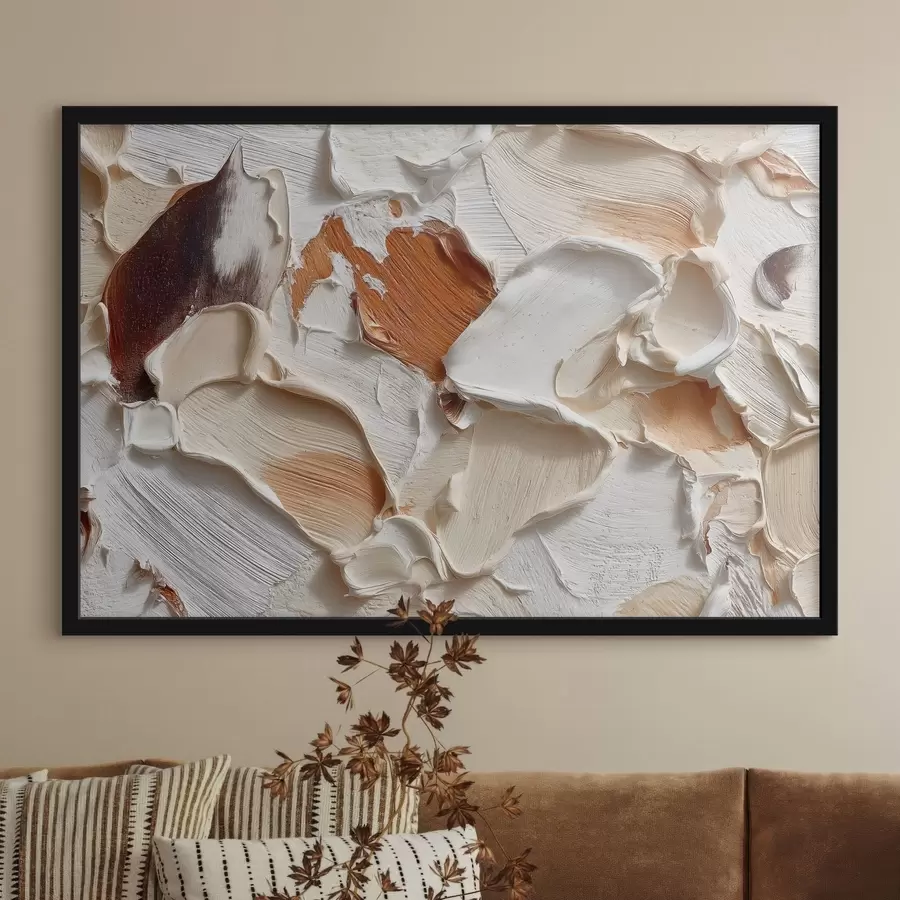 Papier peint photo Coups de pinceau f48141