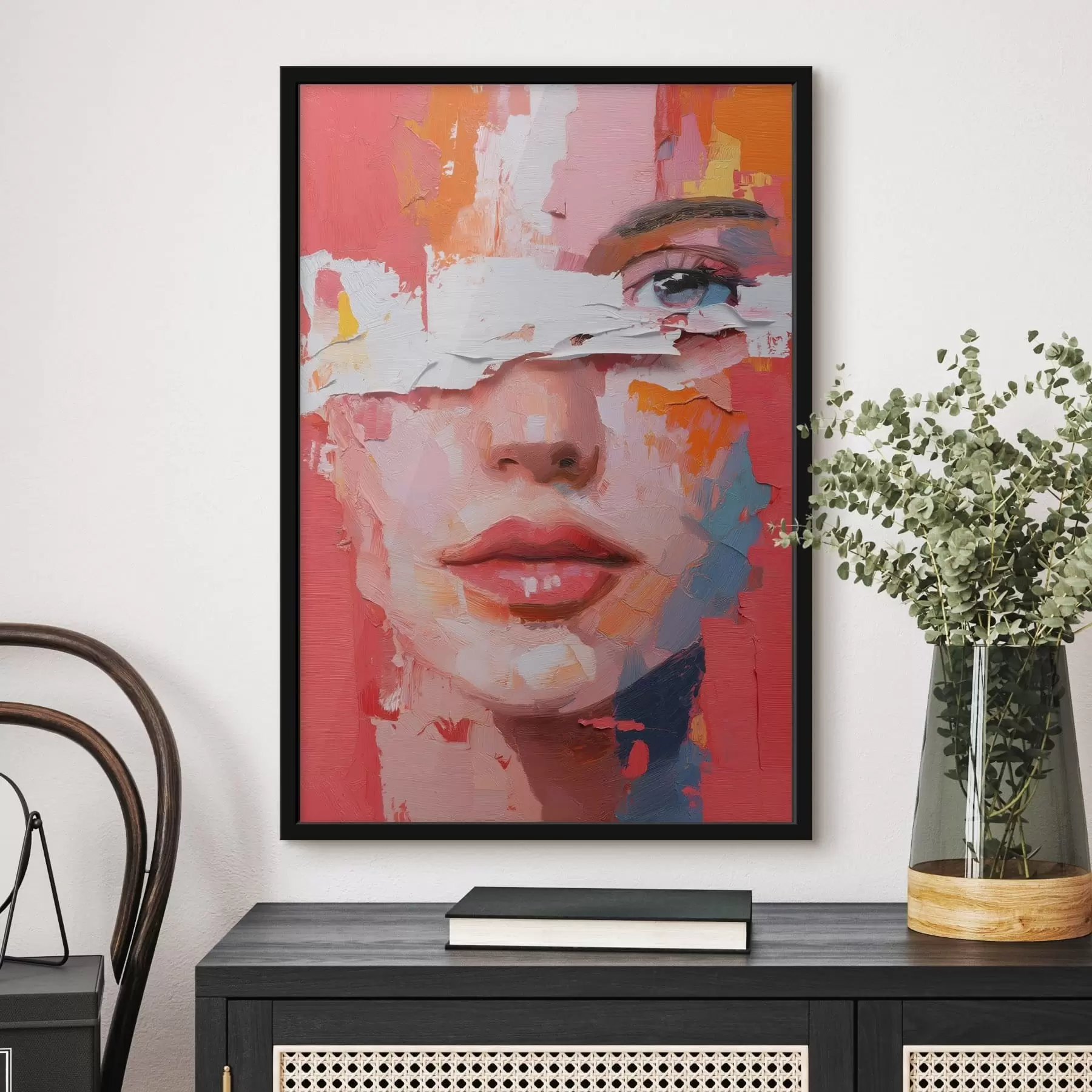 Fotobehang Abstract portret f48142