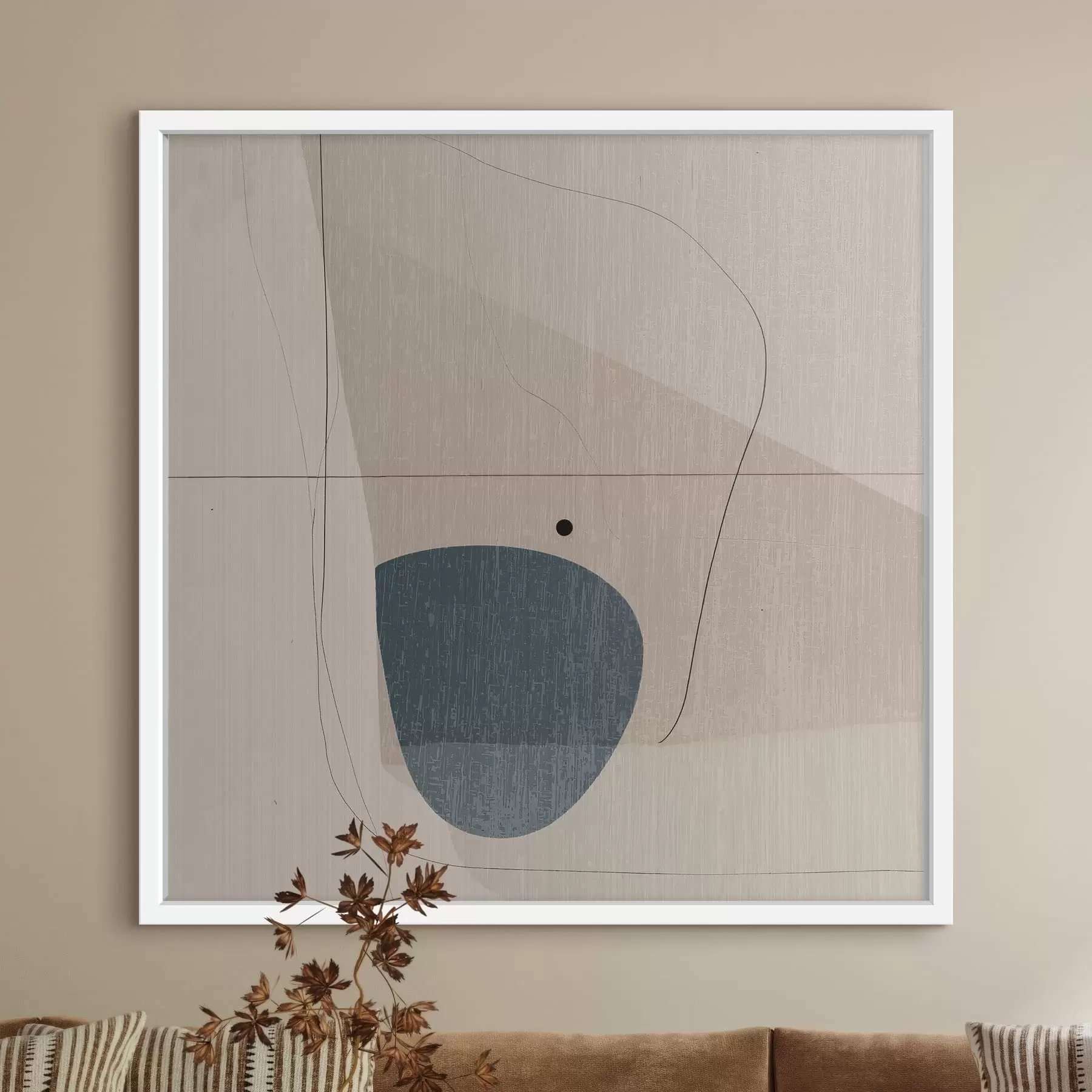 Papier peint photo composition abstraite minimaliste f48066