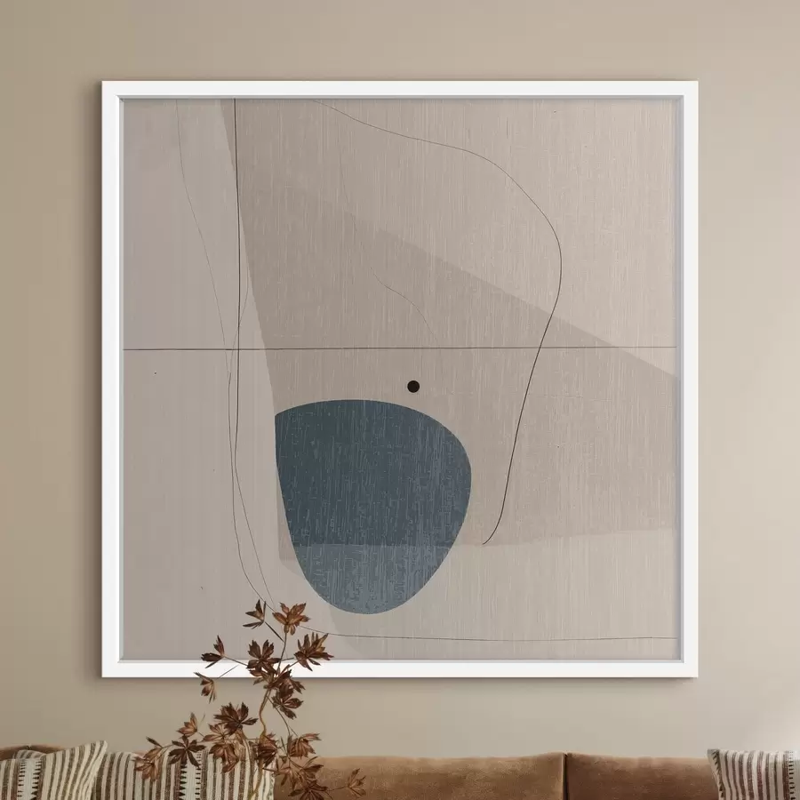 Papier peint photo composition abstraite minimaliste f48066