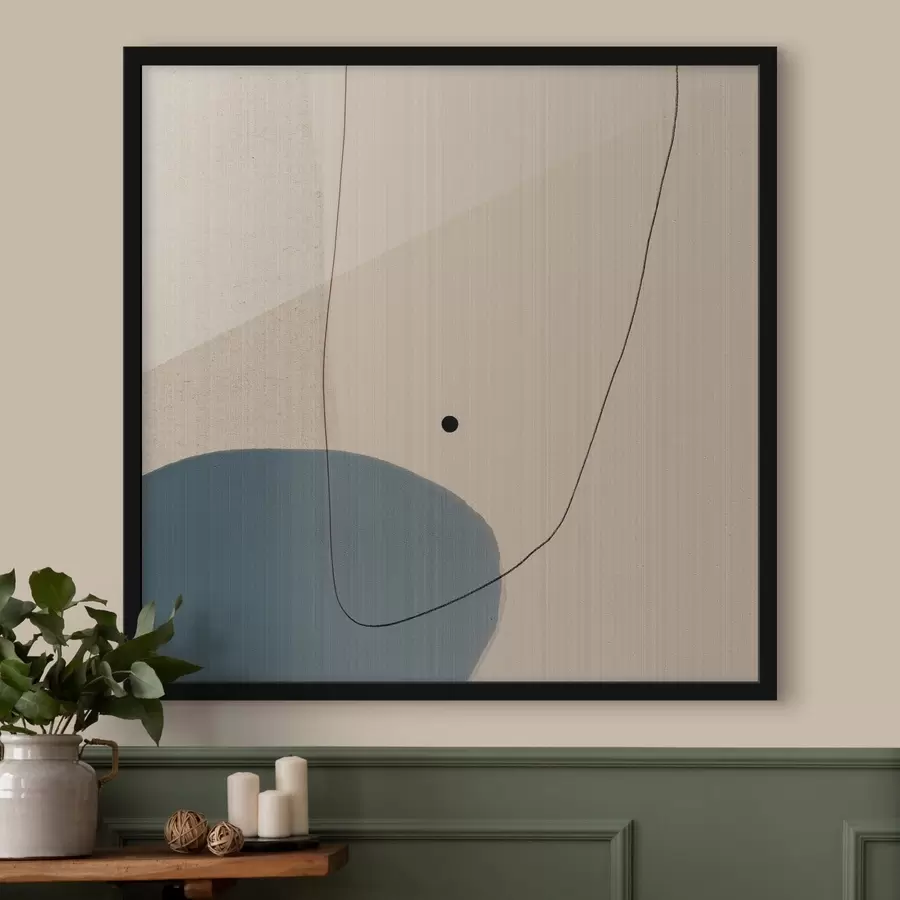 Papier peint photo composition abstraite minimaliste f48067