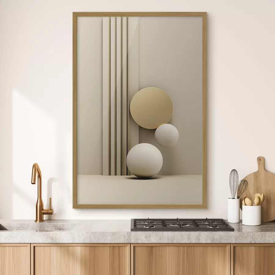 Fotobehang Cirkels en ziel f47871