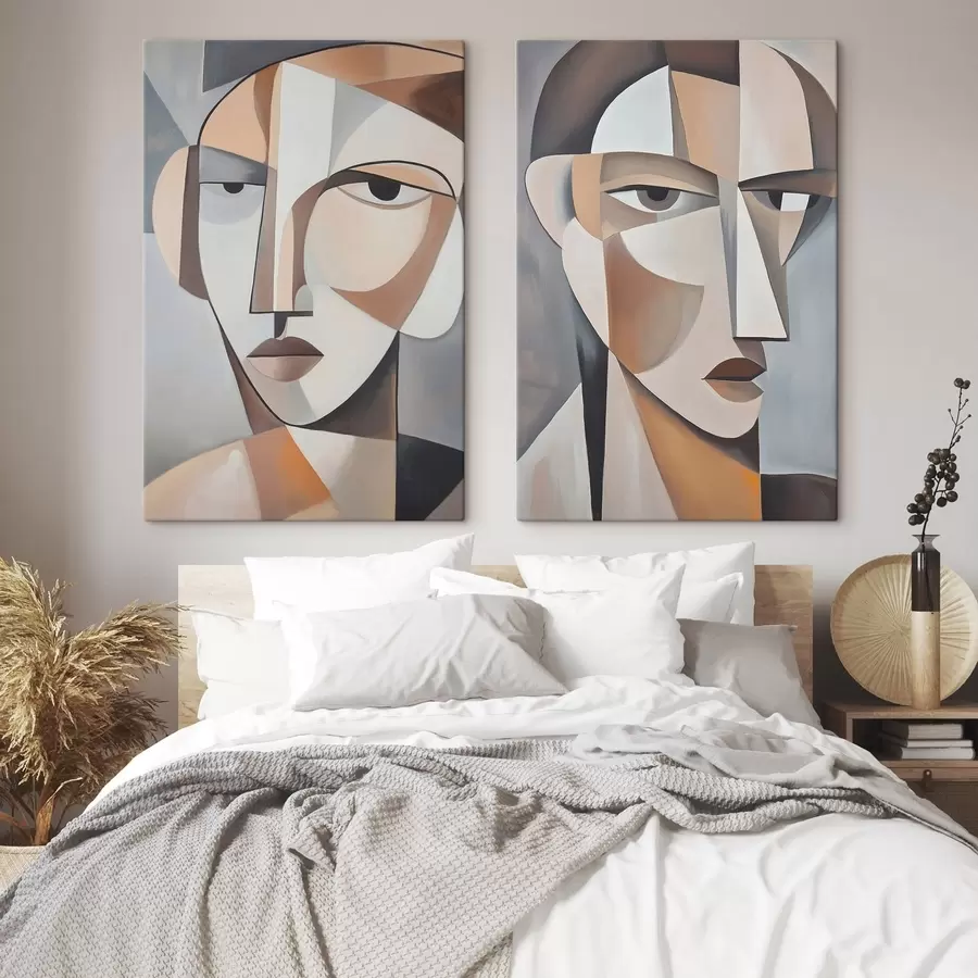  Peintures Portraits cubistes modernes m30065