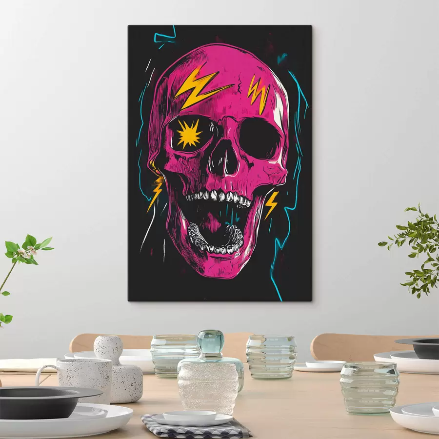  Peintures Crâne abstrait s47781