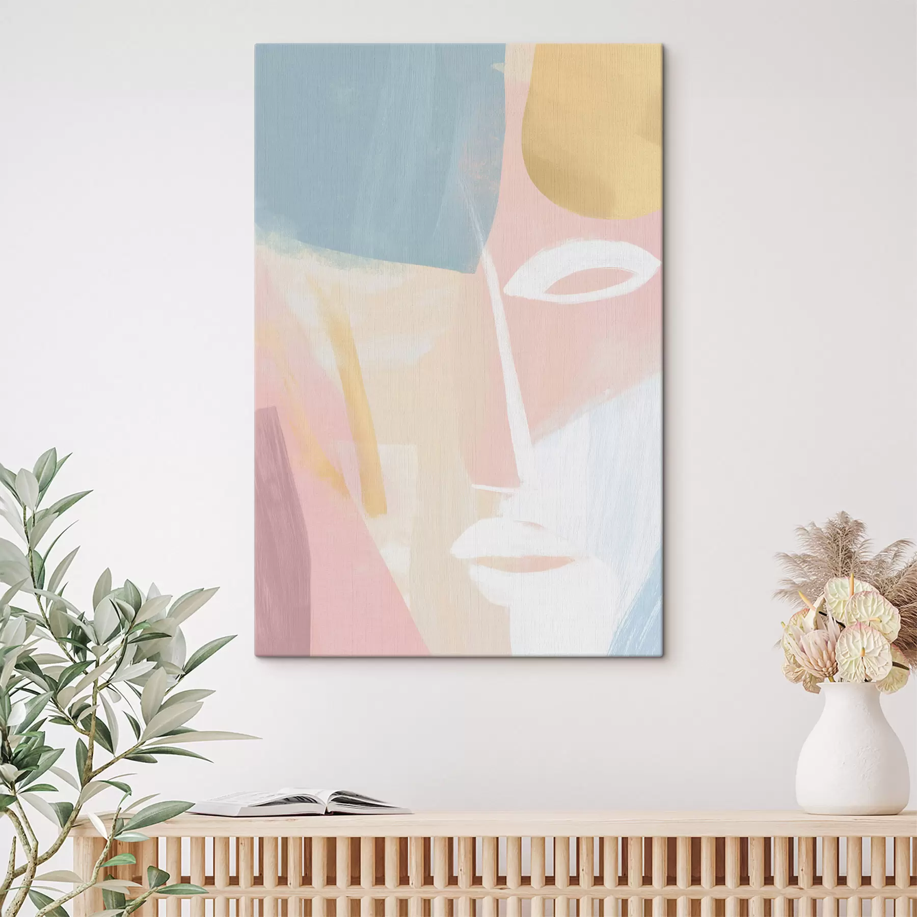  Peintures Visage abstrait s48011