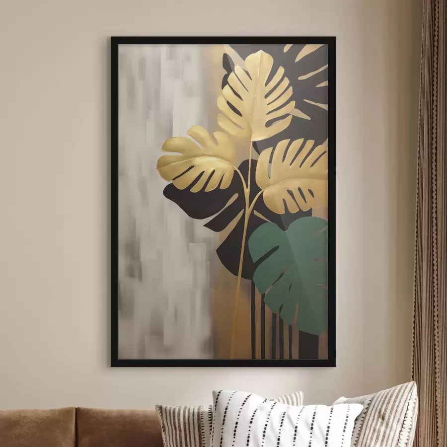 Papier peint photo Feuilles tropicales f47782