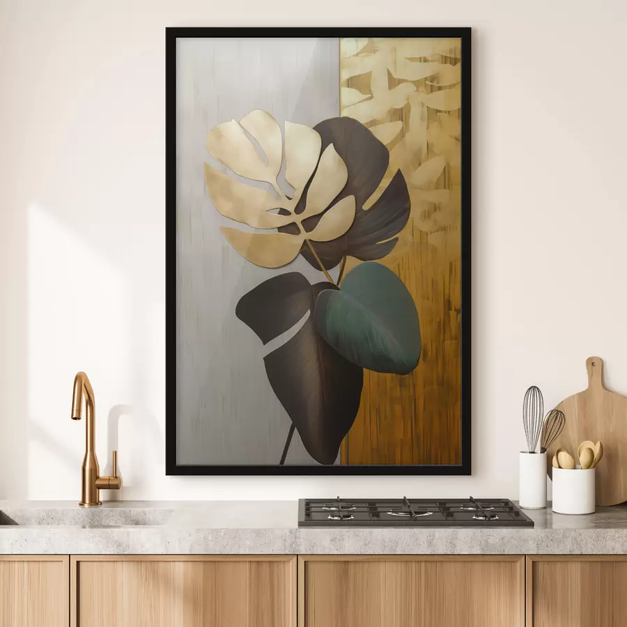 Papier peint photo Feuilles tropicales f47783