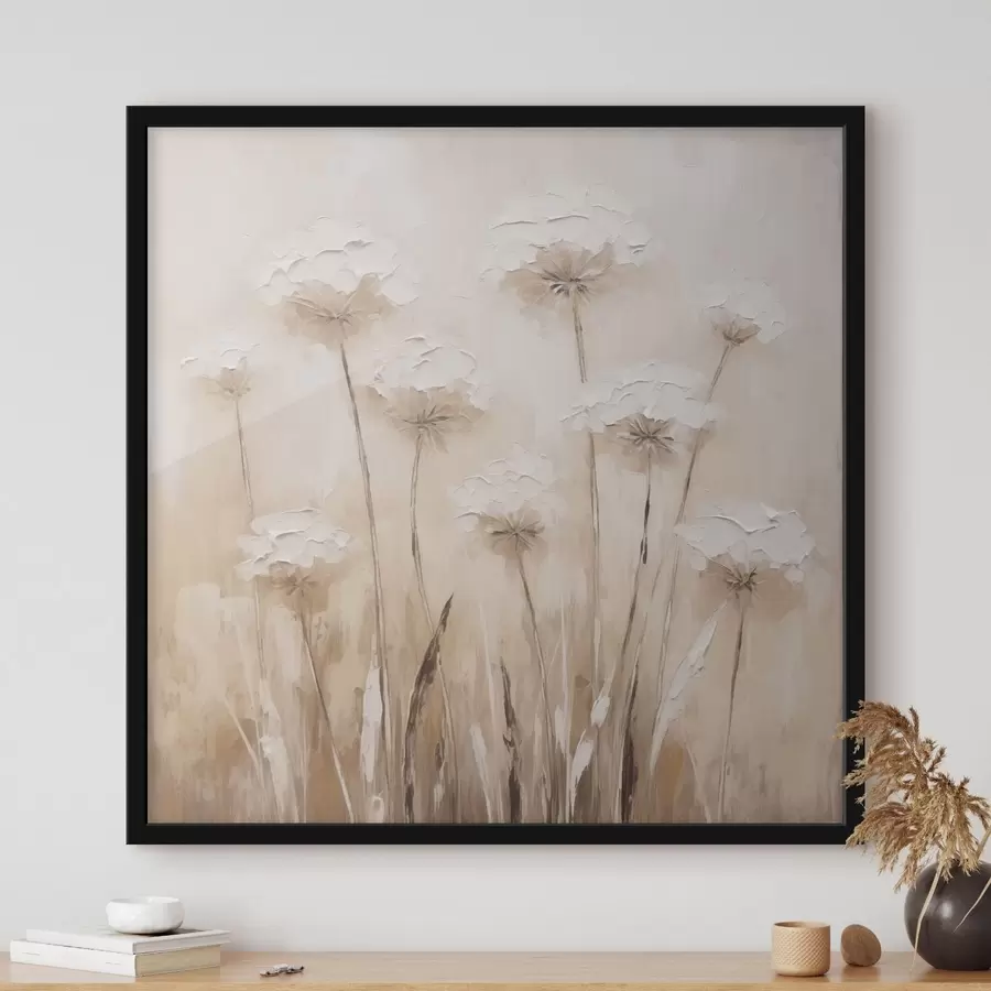 Fotobehang Gedroogde bloemen f48155