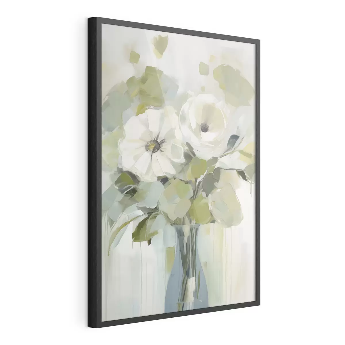Affiche Fleurs dans un vase, peinture imitation f48167