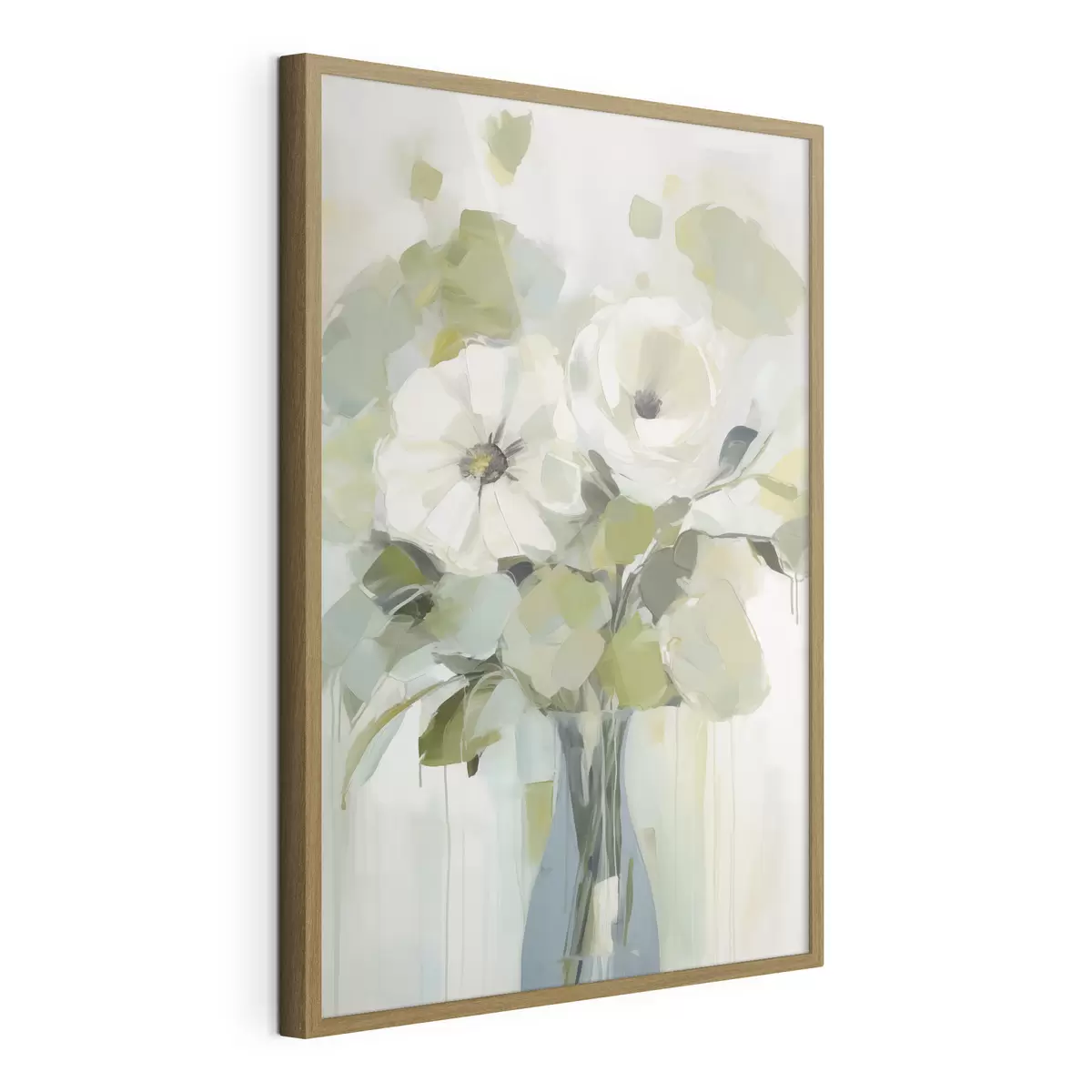 Affiche Fleurs dans un vase, peinture imitation f48167