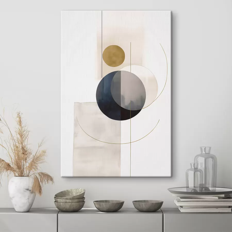  Peintures Résumé avec cercles s48018