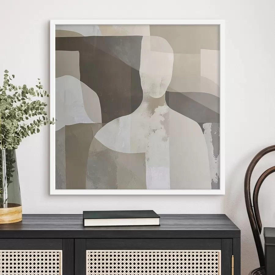 Papier peint photo Silhouette abstraite f48017