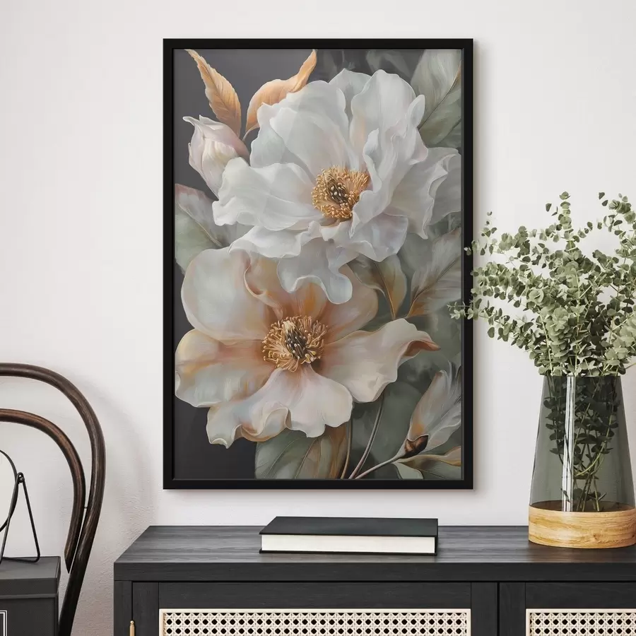 Papier peint photo Grandes fleurs f48216