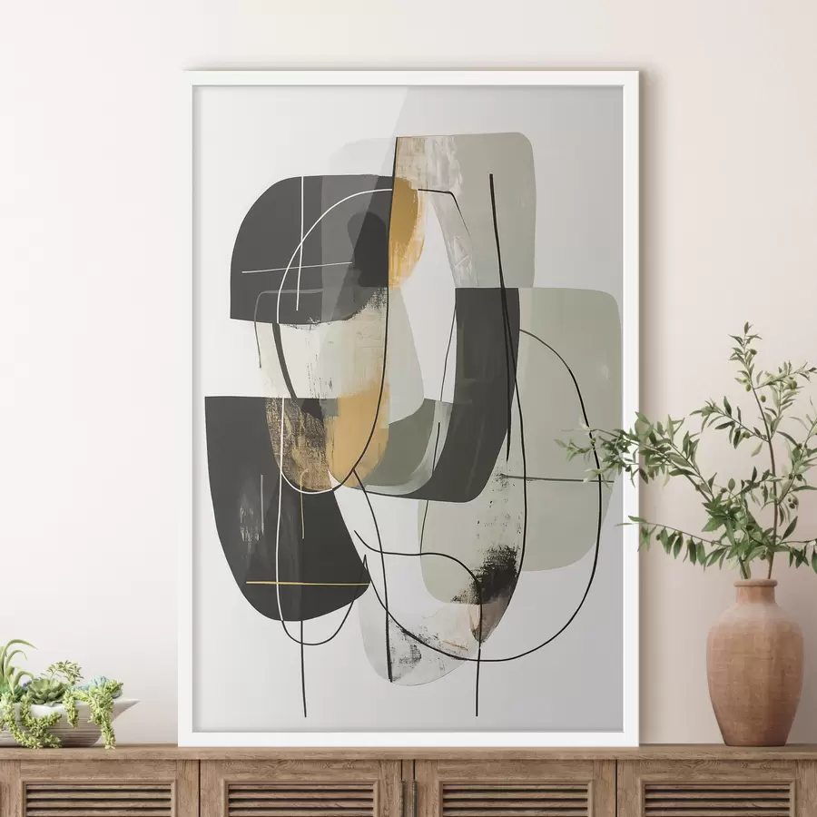 Papier peint photo Abstraction contemporaine f48220