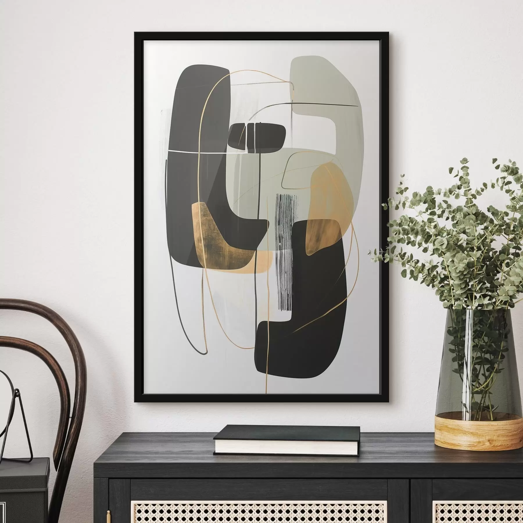 Papier peint photo Abstraction contemporaine f48221